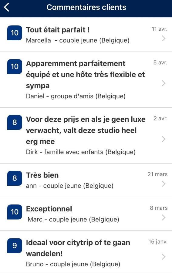 Apartmán Studio 2 Pers. Tourisme Et Business Namur Exteriér fotografie